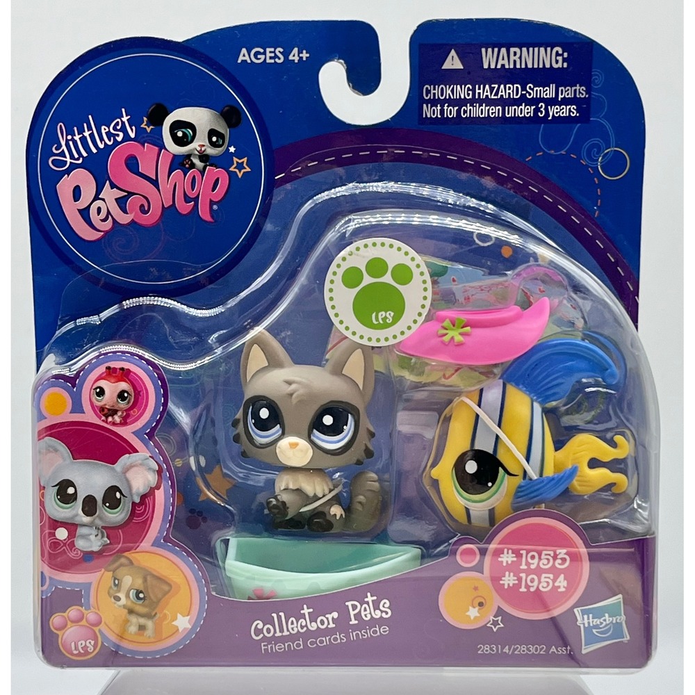 2010 Littlest Pet Shop-Collector Pets #1953 #1954 28314/28302 Asst. NIB